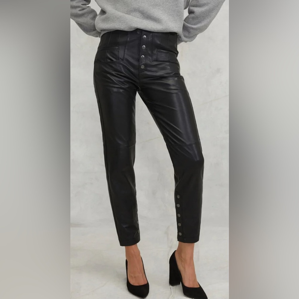 Marissa Webb Makayla Leather Pant.